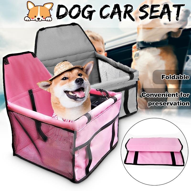 Pet Car Hammock Seat Foldable