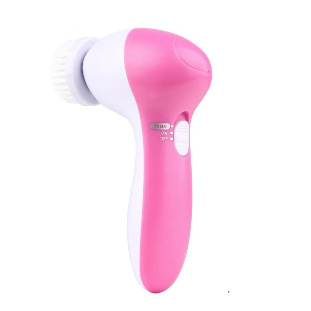 5 in 1 Electric Facial Cleansing Brush Set