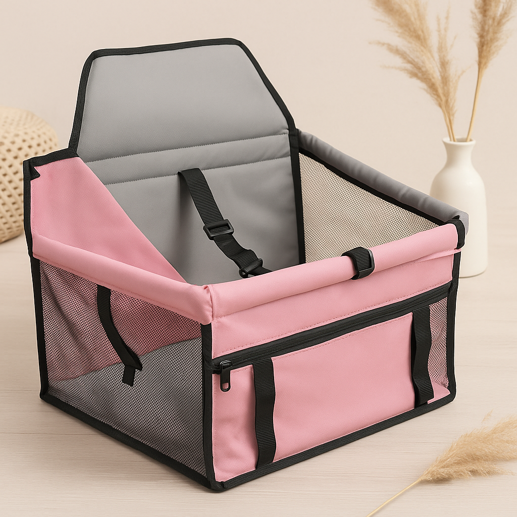 Pet Car Hammock Seat Foldable 