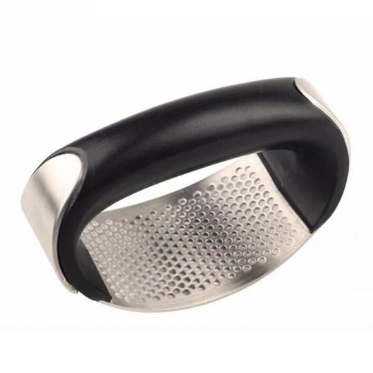 Stainless Steel Garlic Press for Effortless Food Prep